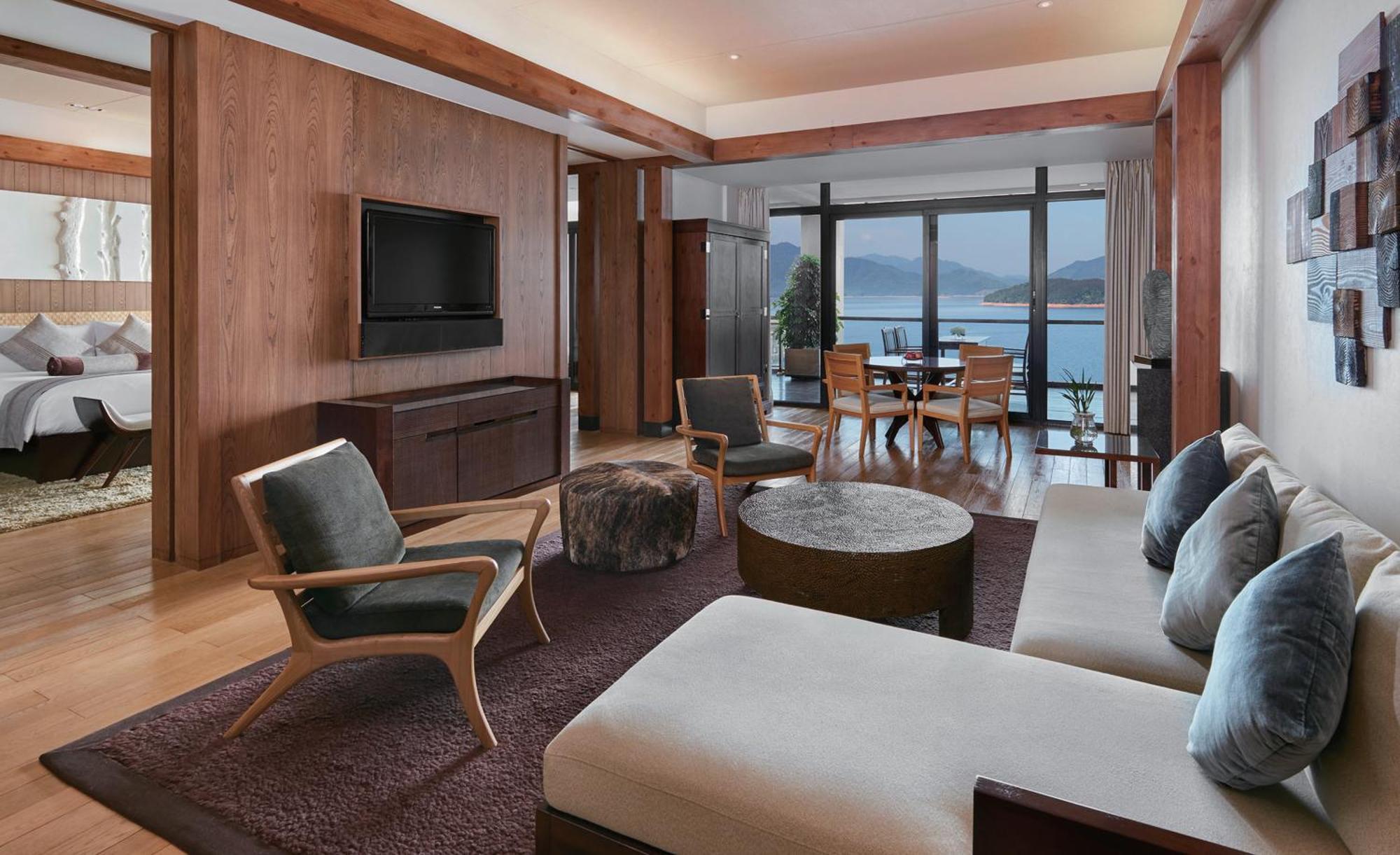 Intercontinental One Thousand Island Lake Resort By Ihg Chun'an Exteriör bild
